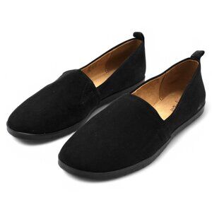 Style & Co. Womens Nouraa Faux Suede Comfort Loafers